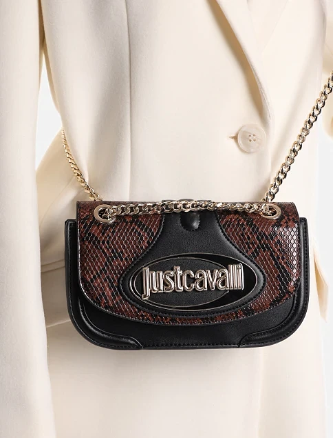 Женская сумка кросс-боди из экокожи черная - фото 1 - Miraton