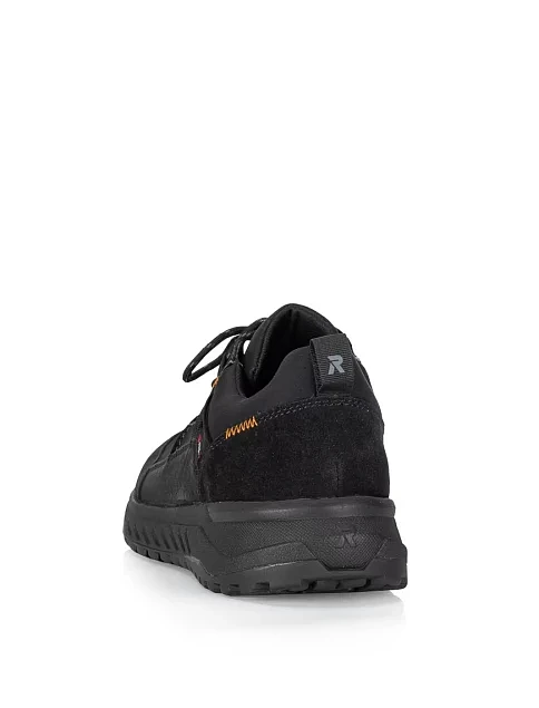 Чоловічі кросівки Rieker замшеві чорні - фото 5 - Miraton