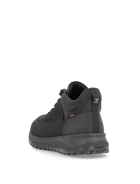 Чоловічі черевики Rieker з екошкіри чорні - фото 6 - Miraton