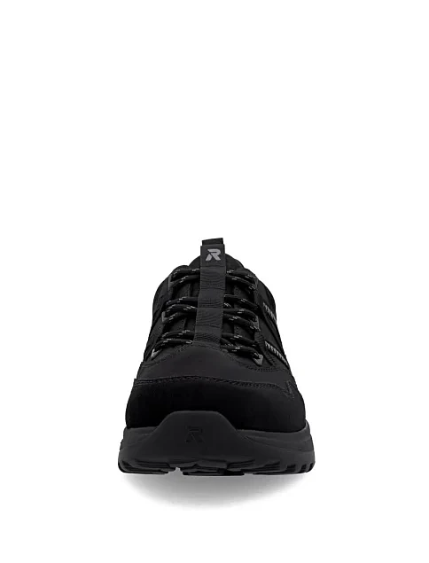 Чоловічі кросівки Rieker з екошкіри чорні - фото 5 - Miraton