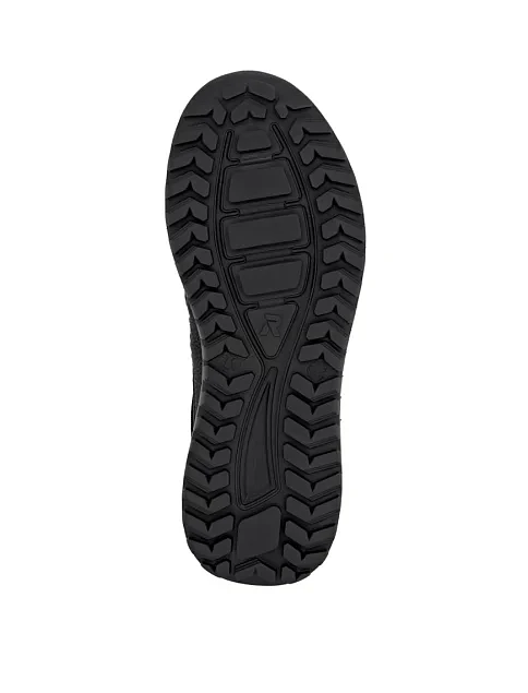 Чоловічі кросівки Rieker з екошкіри чорні - фото 8 - Miraton