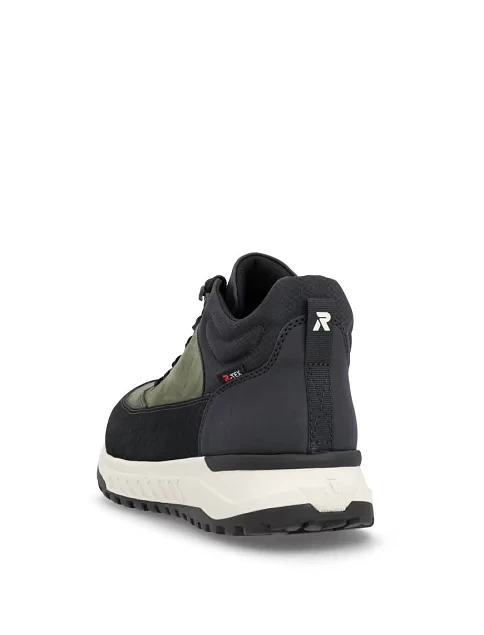 Чоловічі черевики Rieker з екошкіри чорні - фото 6 - Miraton