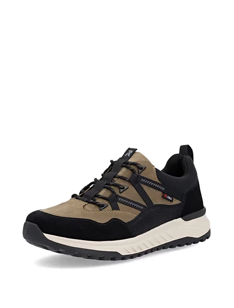 Чоловічі кросівки Rieker з екошкіри чорні - фото 2 - Miraton