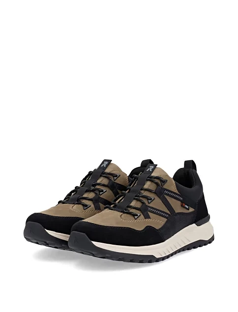 Чоловічі кросівки Rieker з екошкіри чорні - фото 4 - Miraton