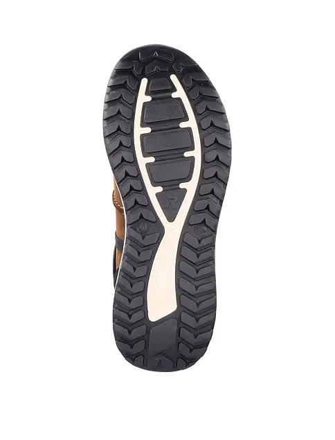 Чоловічі кросівки Rieker з екошкіри коричневі - фото 8 - Miraton