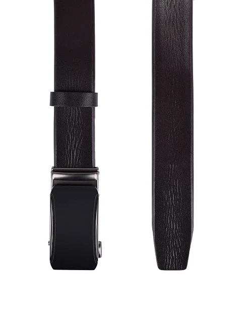 Ремінь шкіряний коричневий - фото 2 - Miraton