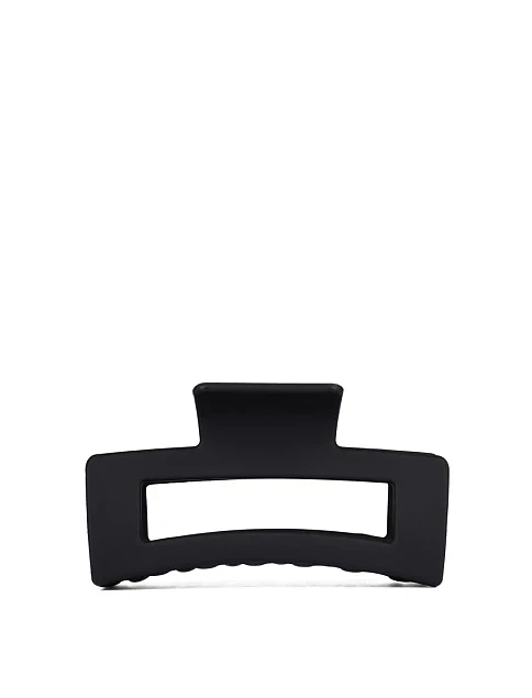 Заколка-краб чорна матова - фото 1 - Miraton