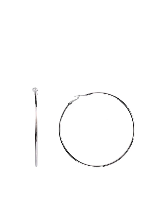 Сережки круглі в сріблі - фото 1 - Miraton