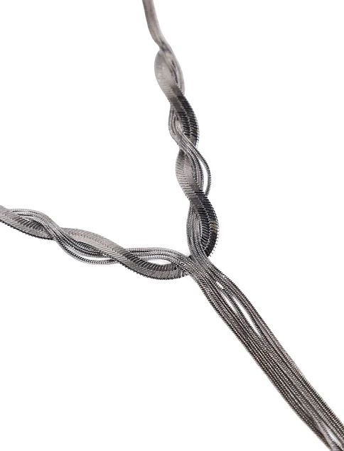 Кольє-жугут в сріблі - фото 2 - Miraton