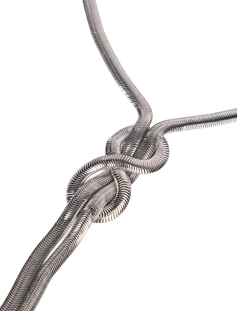 Кольє-жугут в сріблі - фото 2 - Miraton