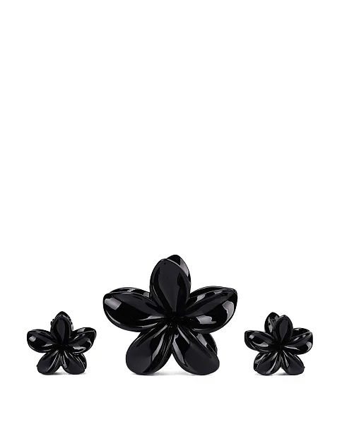 Набор из 3-х заколок черные - фото 1 - Miraton