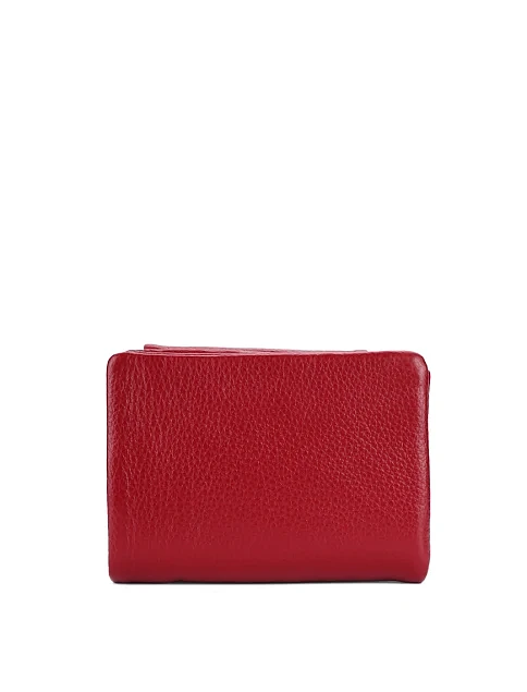 Кошелек кожаный бордовый - фото 1 - Miraton