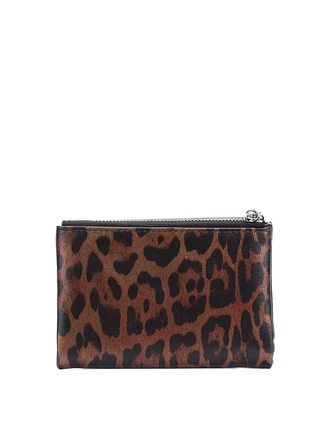 Гаманець шкіряний леопардовий - фото 3 - Miraton