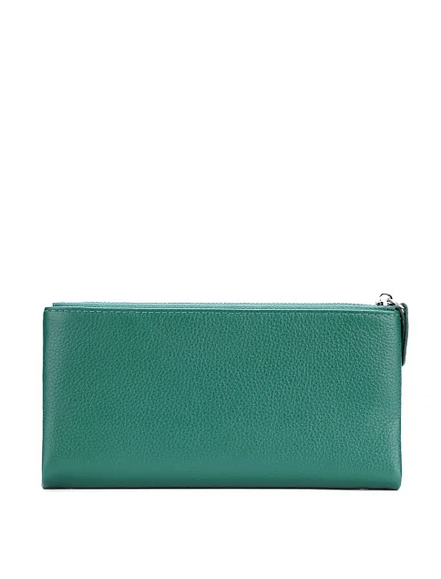 Гаманець шкіряний зелений - фото 3 - Miraton