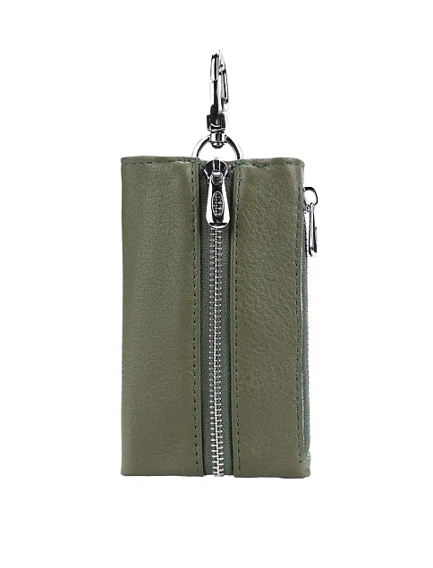 Ключницы кожаные зеленые - фото 1 - Miraton