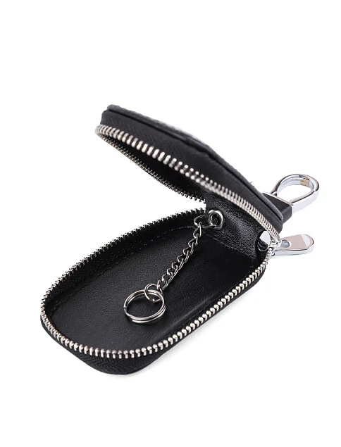 Ключницы кожаные черные - фото 4 - Miraton