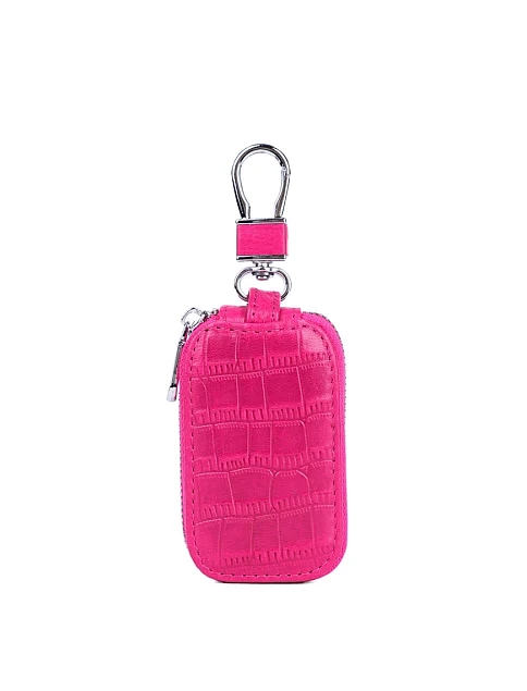 Ключницы кожаные розовые - фото 1 - Miraton