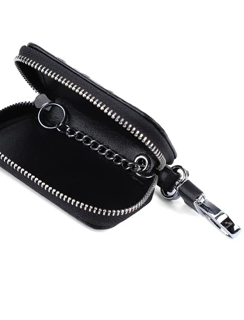 Ключницы кожаные черные - фото 4 - Miraton