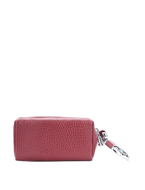 Ключницы кожаные бордовые - фото 3 - Miraton