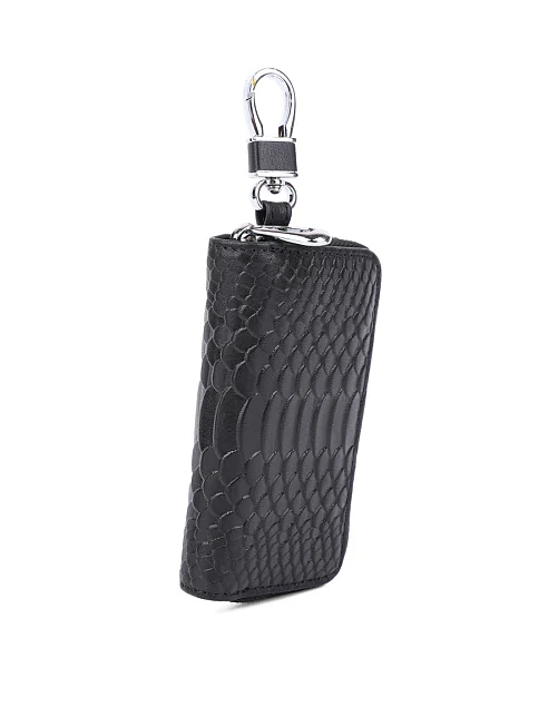 Ключницы кожаные черные - фото 2 - Miraton