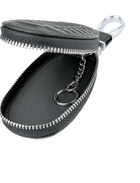 Ключницы кожаные черные - фото 3 - Miraton