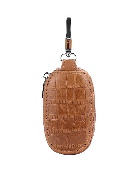 Ключницы кожаные коричневые - фото 3 - Miraton