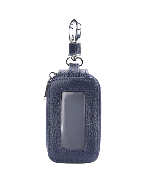 Ключницы кожаные синие - фото 3 - Miraton