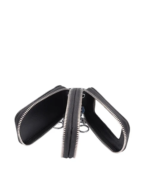 Ключницы кожаные черные - фото 4 - Miraton