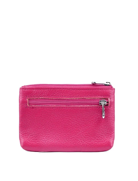 Монетниця шкіряна рожева - фото 3 - Miraton