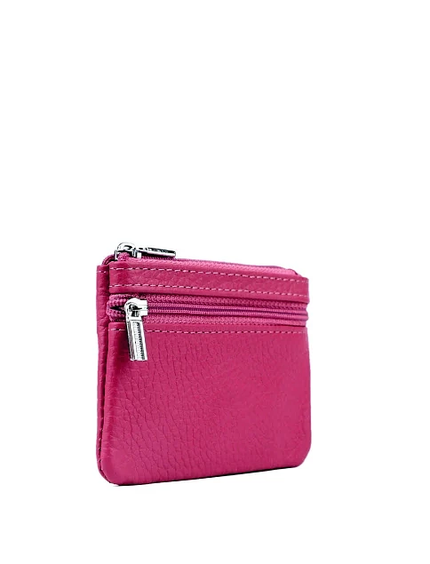 Монетниця шкіряна рожева - фото 2 - Miraton