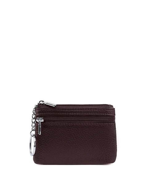 Монетниця шкіряна коричнева - фото 1 - Miraton