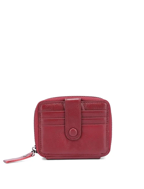 Монетниця шкіряна бордова - фото 1 - Miraton