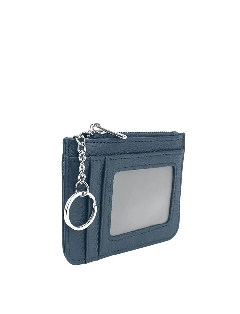 Візитниці шкіряні сині - фото 2 - Miraton