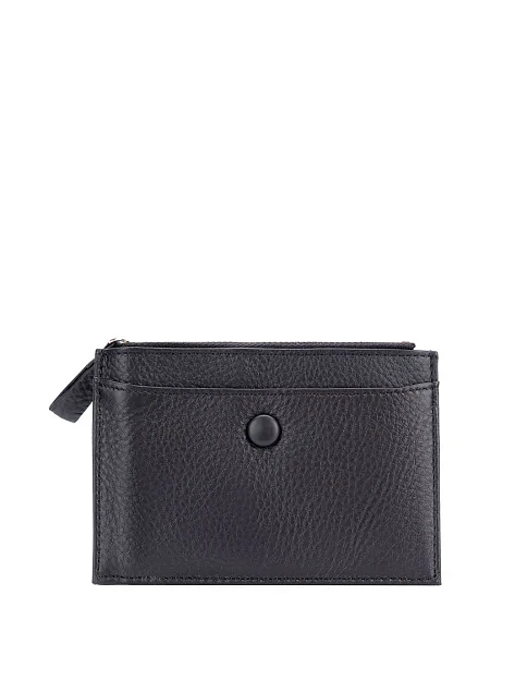 Візитниці шкіряні чорні - фото 1 - Miraton