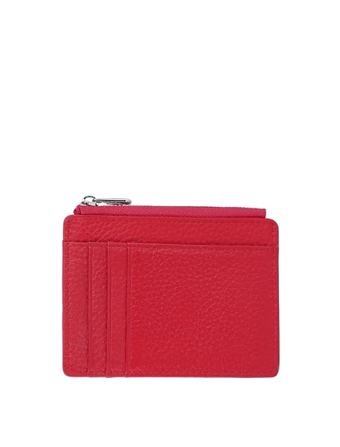 Візитниці шкіряні червоні - фото 1 - Miraton