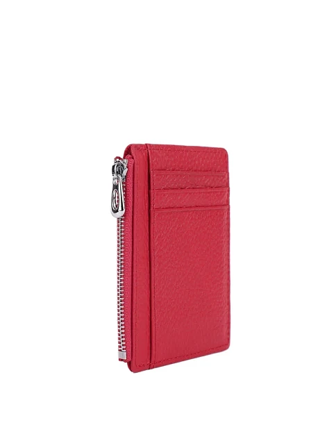 Візитниці шкіряні червоні - фото 3 - Miraton