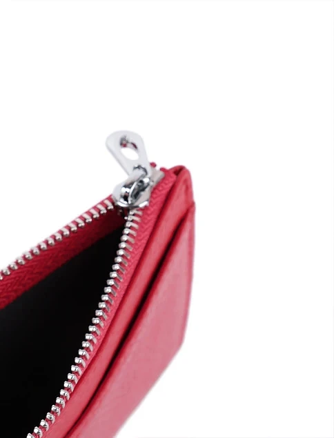 Візитниці шкіряні червоні - фото 4 - Miraton