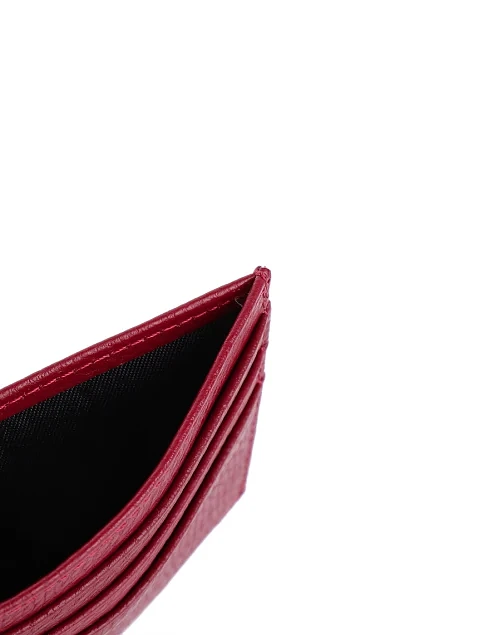 Візитниці шкіряні червоні - фото 4 - Miraton