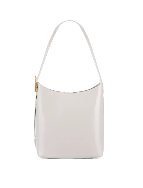 Женская сумка тоут кожаная серая - фото 1 - Miraton