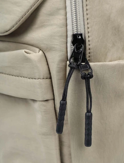 Женский рюкзак тканевый зеленый - фото 4 - Miraton