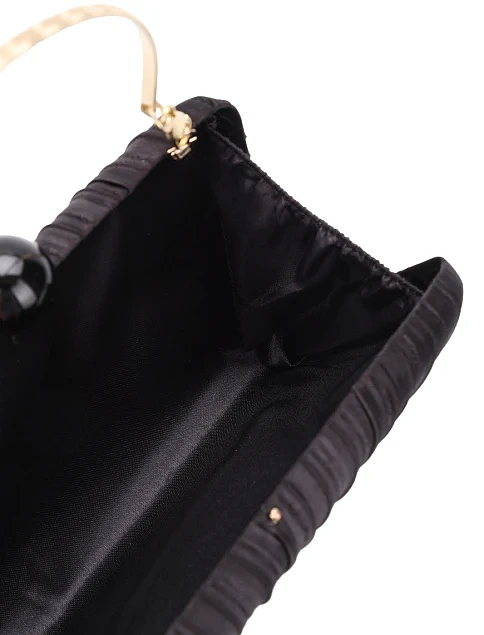 Жіночий клатч тканинний чорний - фото 3 - Miraton