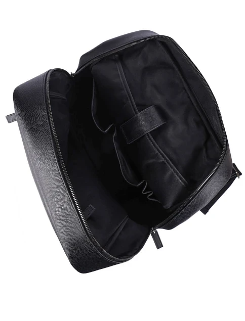 Чоловіча сумка шкіряна чорна - фото 5 - Miraton