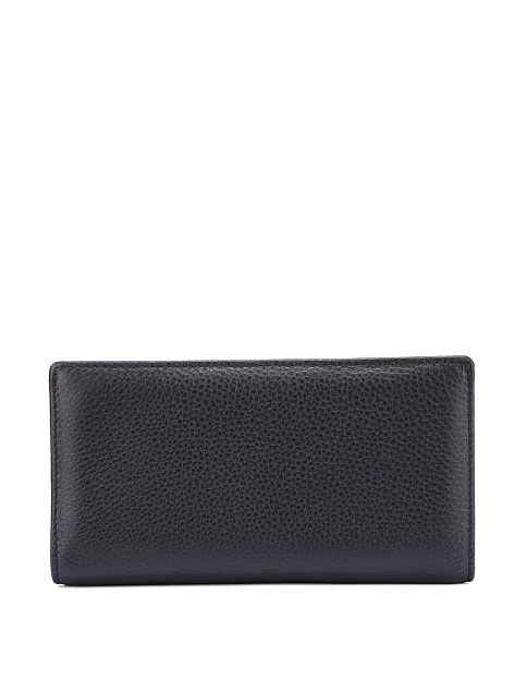 Кошелек на магните кожаный черный - фото 1 - Miraton