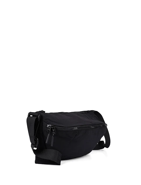 Чоловіча сумка тканинна чорна - фото 2 - Miraton