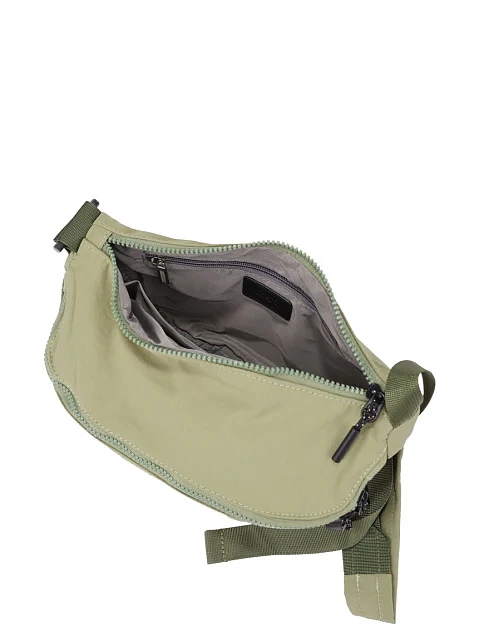 Мужская сумка тканевая зеленая - фото 5 - Miraton