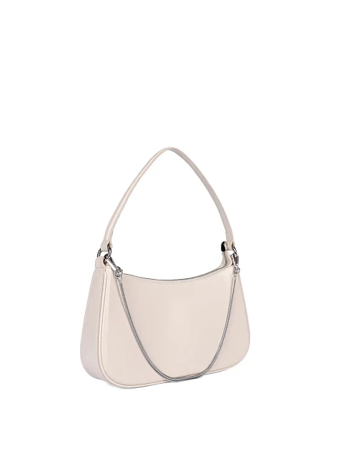 Жіноча сумка шкіряна біла - фото 3 - Miraton