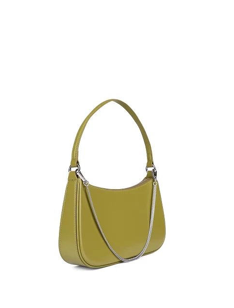 Жіноча сумка шкіряна зелена - фото 3 - Miraton