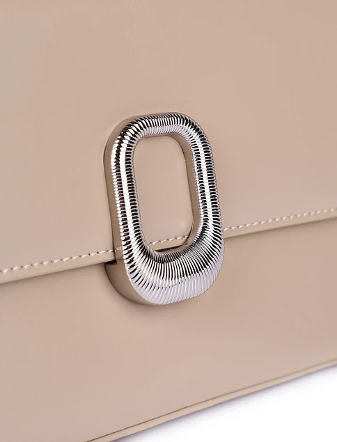 Жіноча сумка шкіряна бежева - фото 5 - Miraton