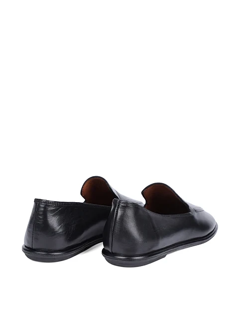 Жіночі сліпери Attizzare шкіряні чорні - фото 4 - Miraton