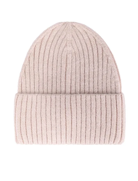 Шапка тканевая бежевая - фото 1 - Miraton